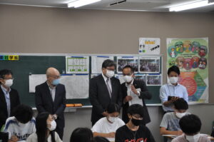 文科大臣視察　教育実習